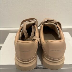 AMQ TAN SNEAKERS